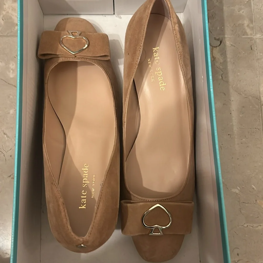 Women’s Kate Spade Diora Biscotti Pumps shoes size 7 - Picture 7 of 8